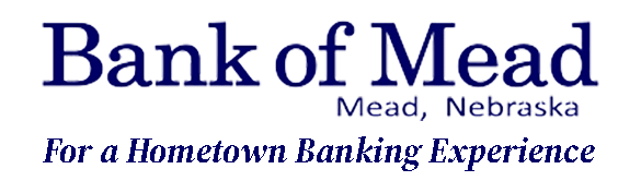 Bank of Mead Mobile Logo